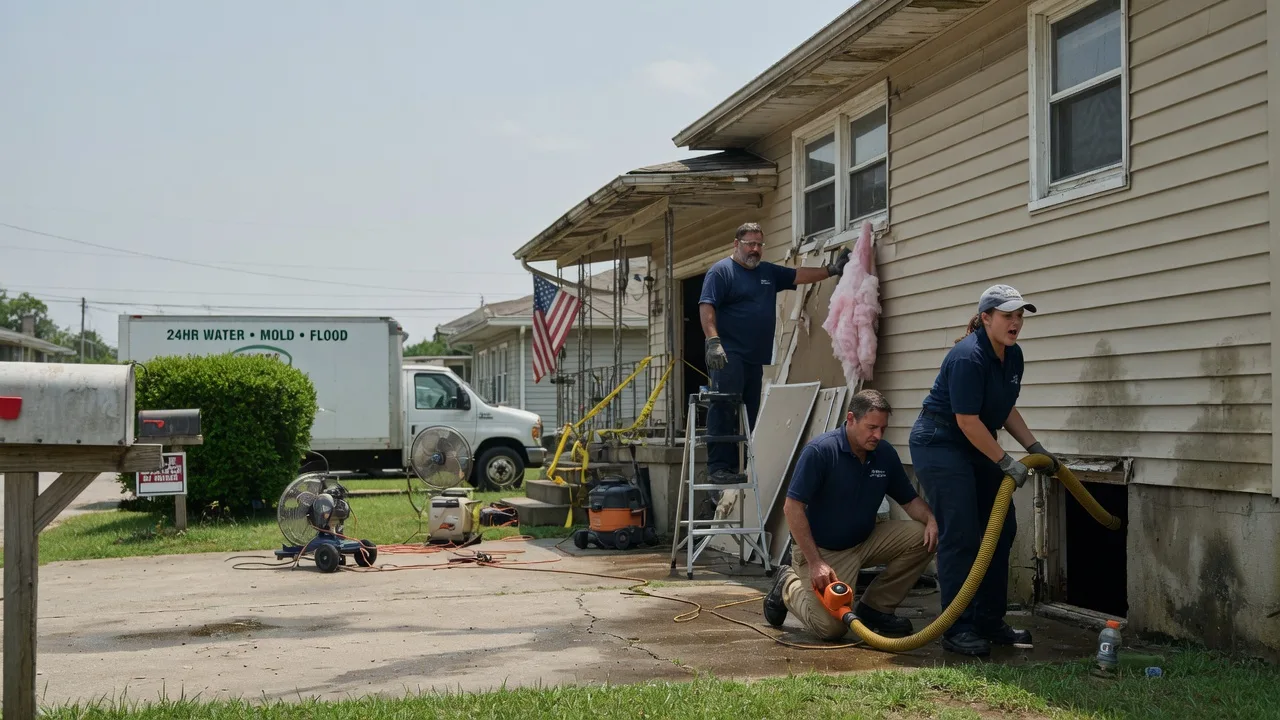 Water Damage Repair in Water Valley, KY near me